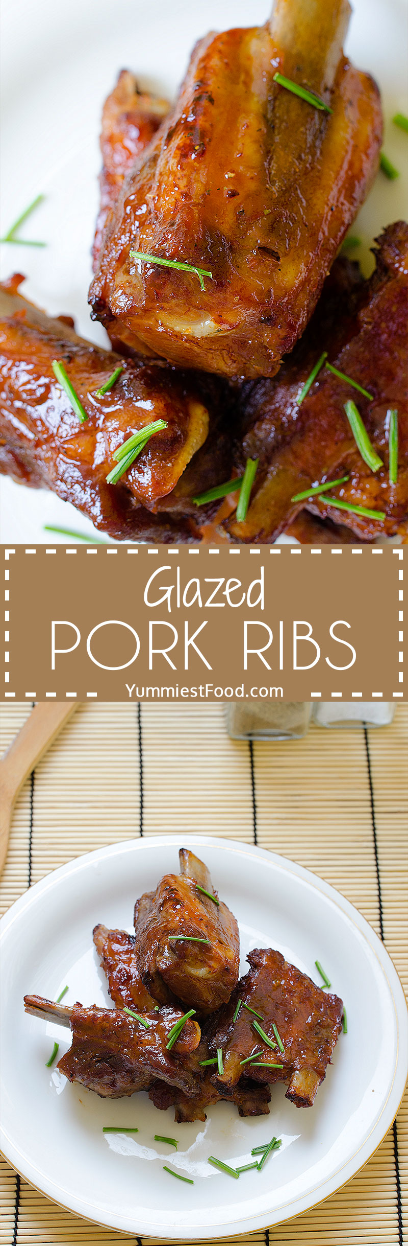 Glazed pork ribs - this dish will be a meal to remember