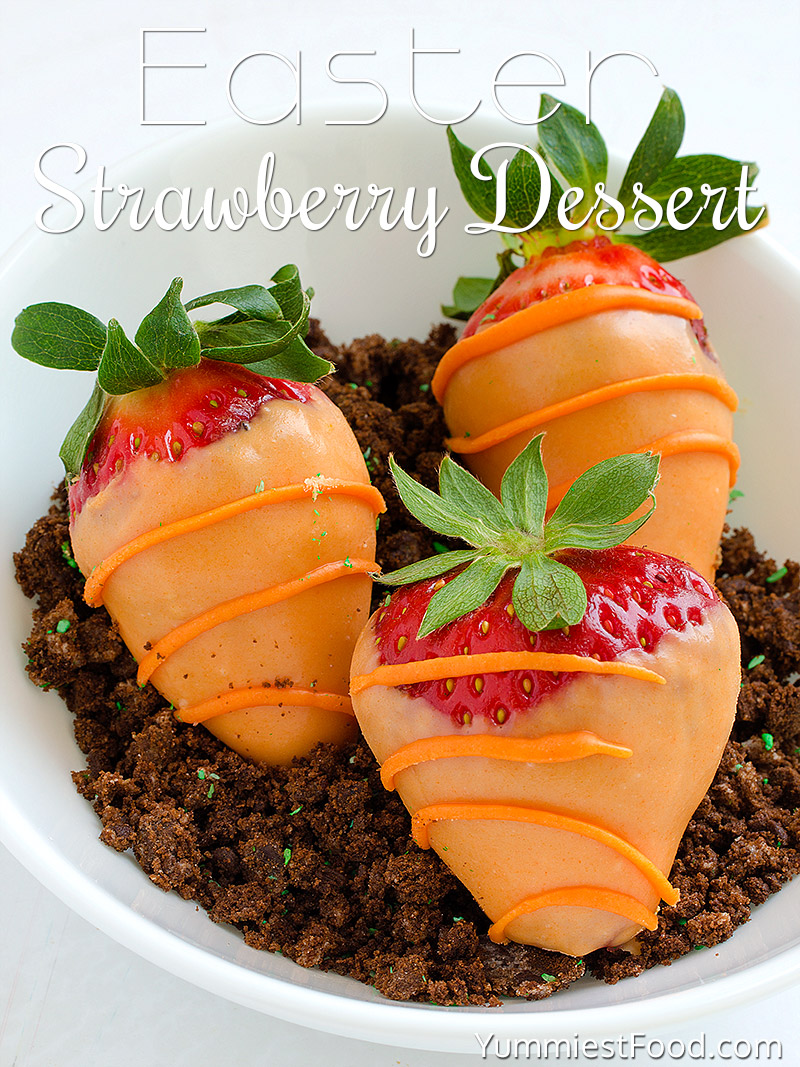 Easter Strawberry Dessert