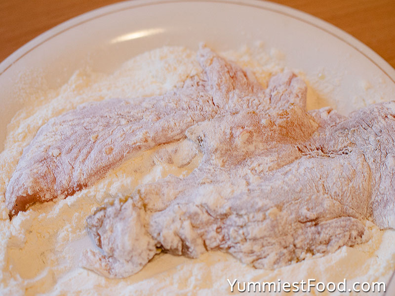 Fried Chicken Breast - Making - Step 1