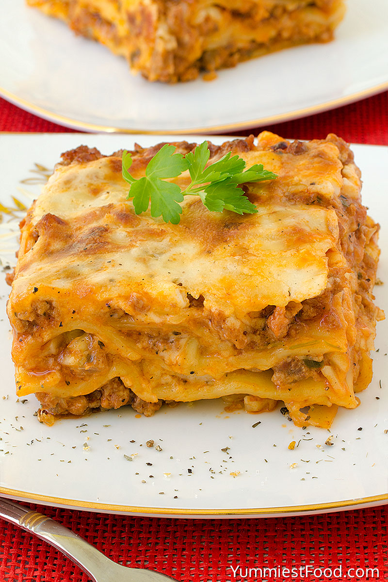 Lasagna - Served