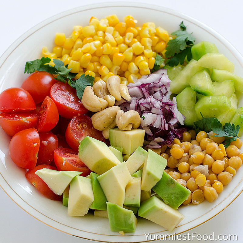 Avocado Salad - Ingredients