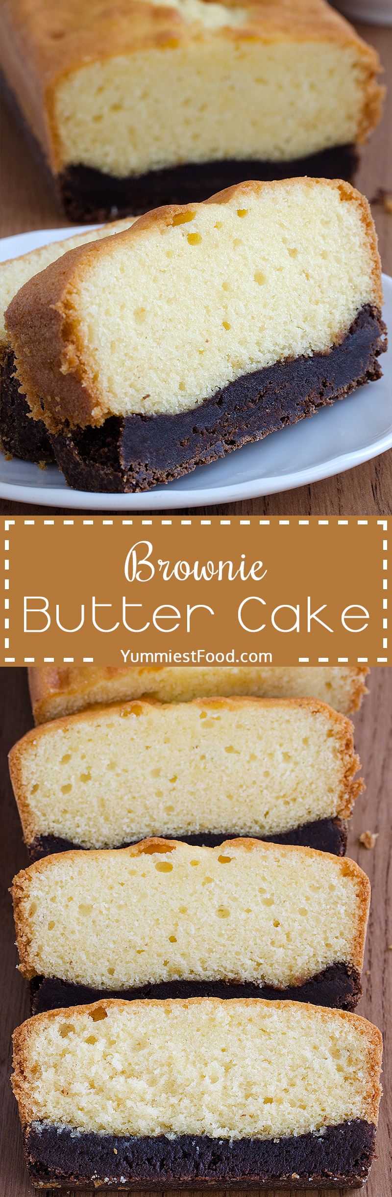 Brownie Butter Cake - delicious, sweet and perfectly moist