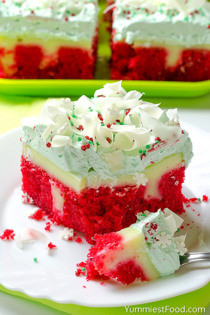 Christmas Red Velvet Poke Cake Recipe From Yummiest Food Cookbook