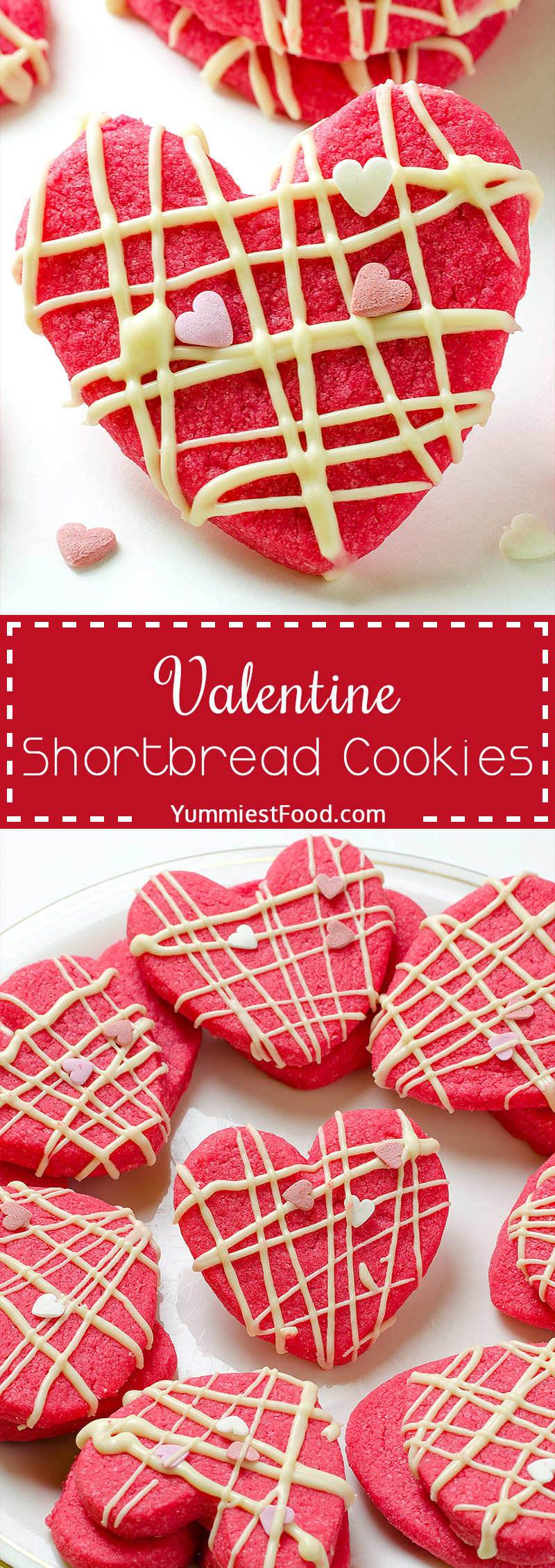 Valentine Shortbread Cookies – Make these delicious Valentine Shortbread Cookies and spend perfect moments with your partner.