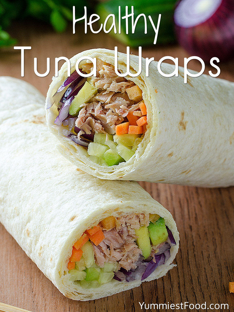 Healthy Tuna Wraps