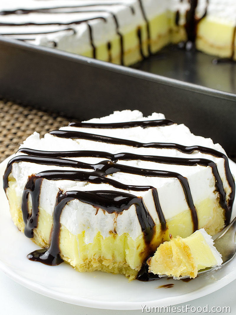 Vanilla Cream Puff Cake