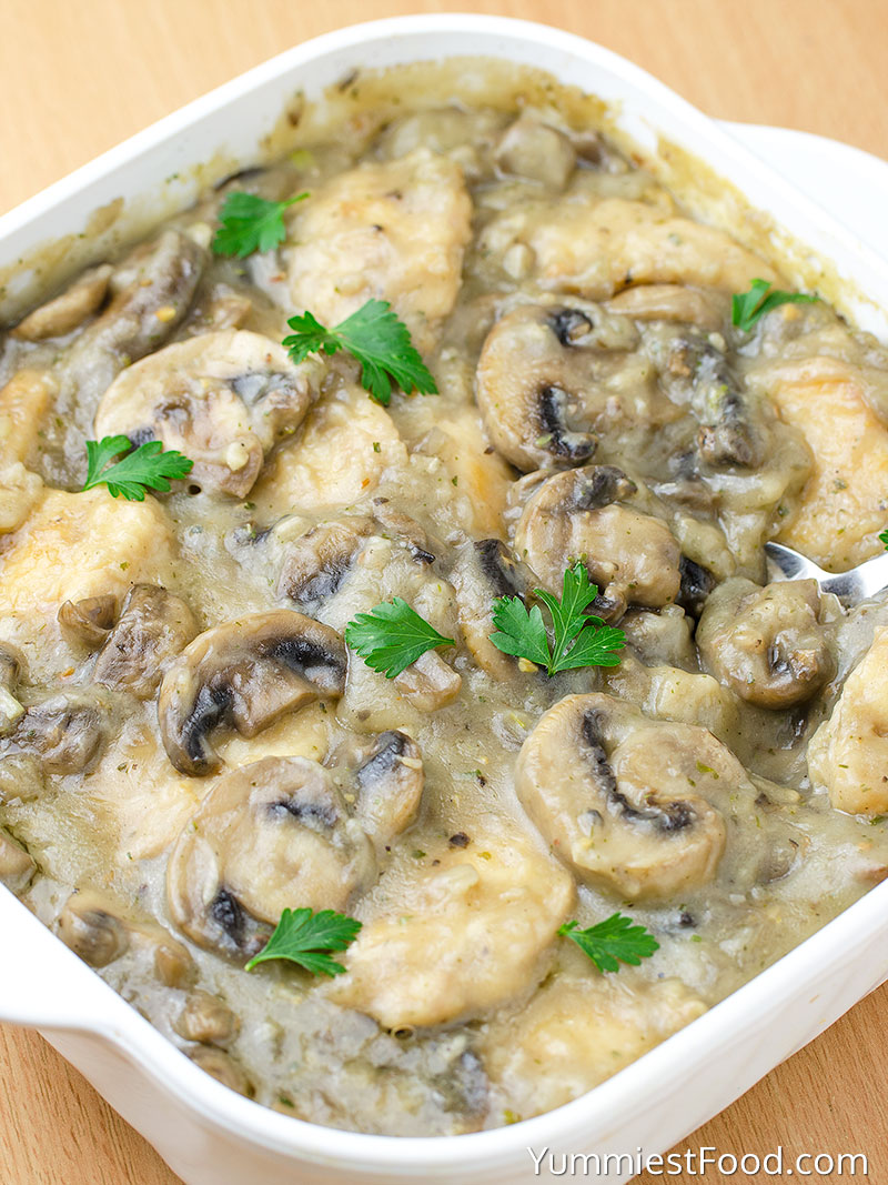 Chicken And Mushroom Casserole Recipe