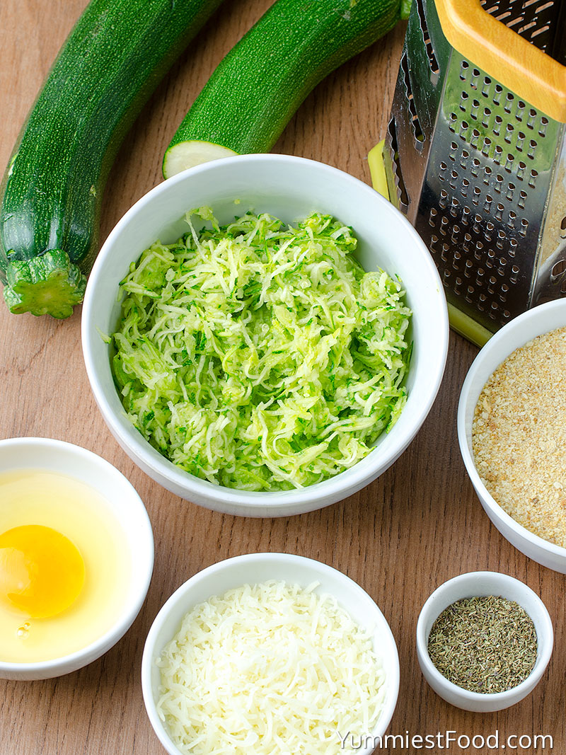 Easy Zucchini Tots Recipe - Ingredients