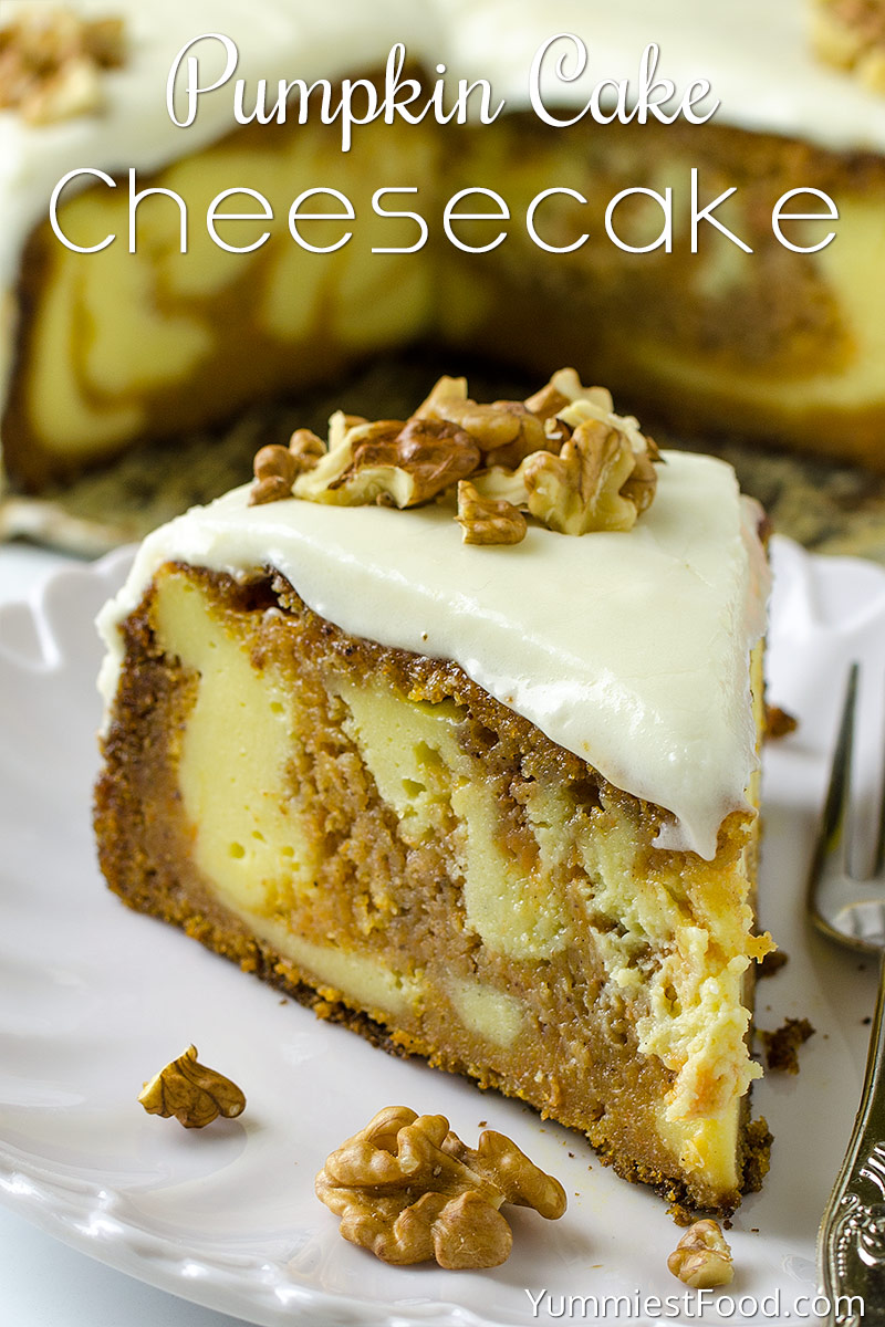 Pumpkin Cake Cheesecake Recipe