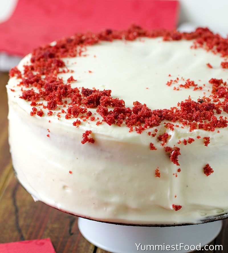 Red Velvet Cake - Recipe from Yummiest Food Cookbook