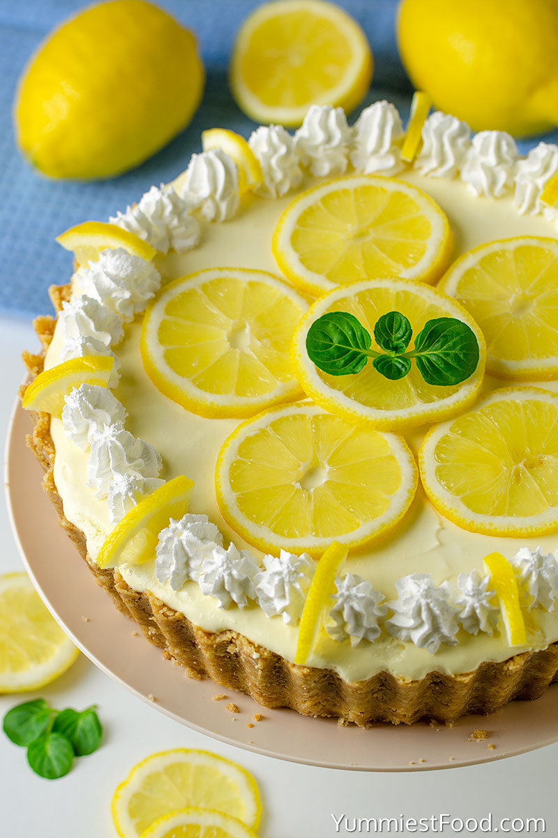 No Bake Lemon Cream Pie - a Whole Pie