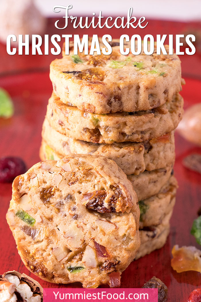 Fruitcake Christmas Cookies-Recipe