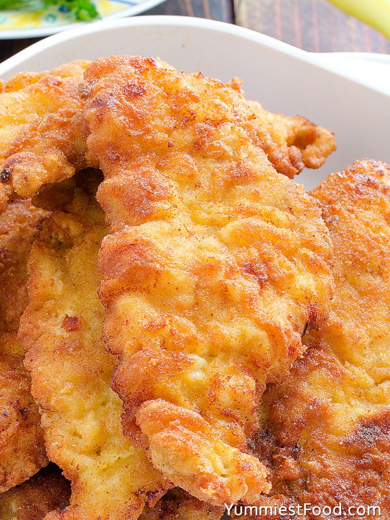 Fried Chicken Breast – Recipe from Yummiest Food Cookbook