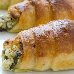 Cheesy Spinach Crescents - Featured Image