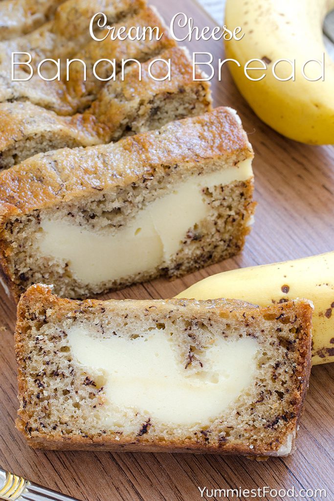 Cream Cheese Banana Bread Recipe From Yummiest Food Cookbook   Cream Cheese Banana Bread 001 683x1024 