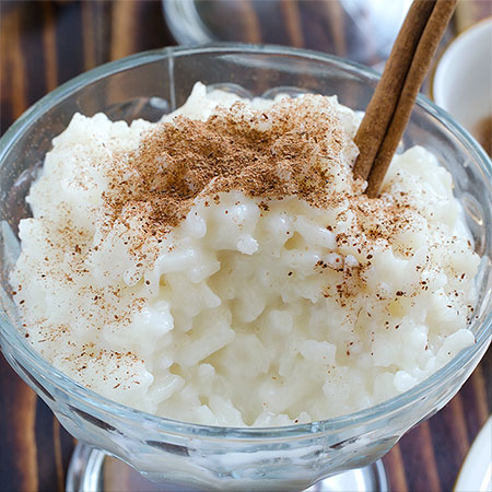 Cinnamon Rice Pudding - Recipe from Yummiest Food Cookbook