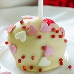 Valentine Red Velvet Cheesecake Pops - Featured Image