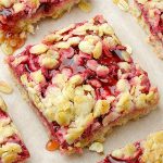 Healthy Breakfast Strawberry Oatmeal Bars - Featured Image