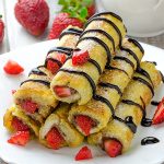 Strawberry Nutella French Toast Roll Ups - Featured Image