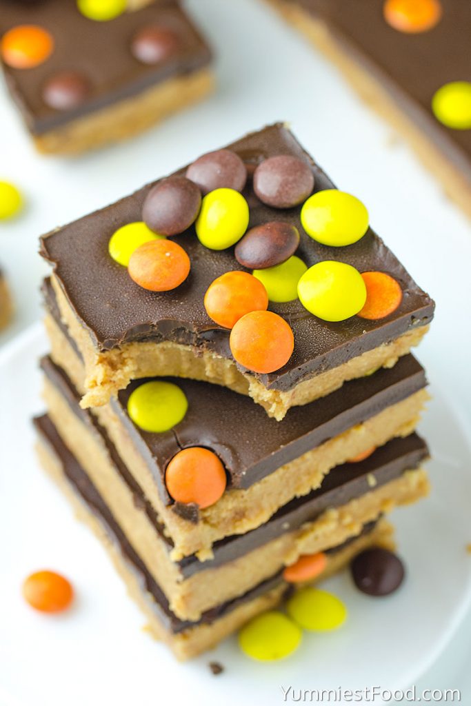 Easy No Bake Reeses Peanut Butter Bars Recipe From Yummiest Food