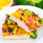 Broccoli Cheese Bacon Chicken Bake - Featured Image