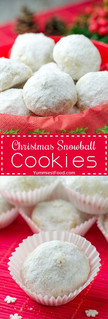 Christmas Snowball Cookies – Recipe from Yummiest Food Cookbook