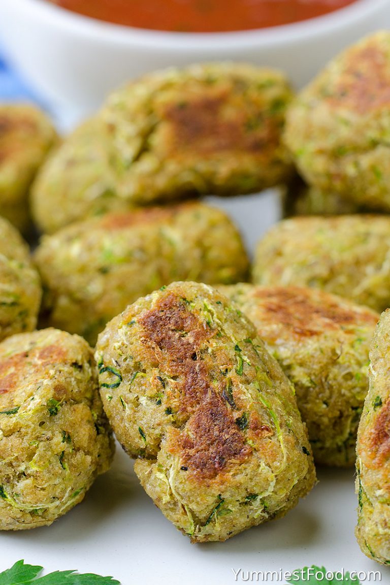 Easy Zucchini Tots – Recipe from Yummiest Food Cookbook