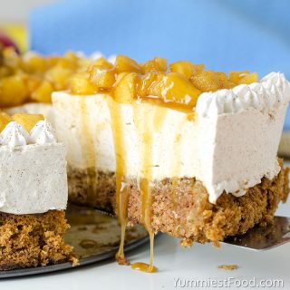 Caramel Apple Blondie Cheesecake – Recipe from Yummiest Food Cookbook