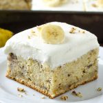Easy Banana Cake Recipe - Featured Image