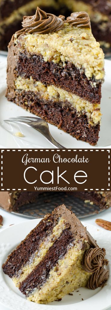 German Chocolate Cake – Recipe From Yummiest Food Cookbook