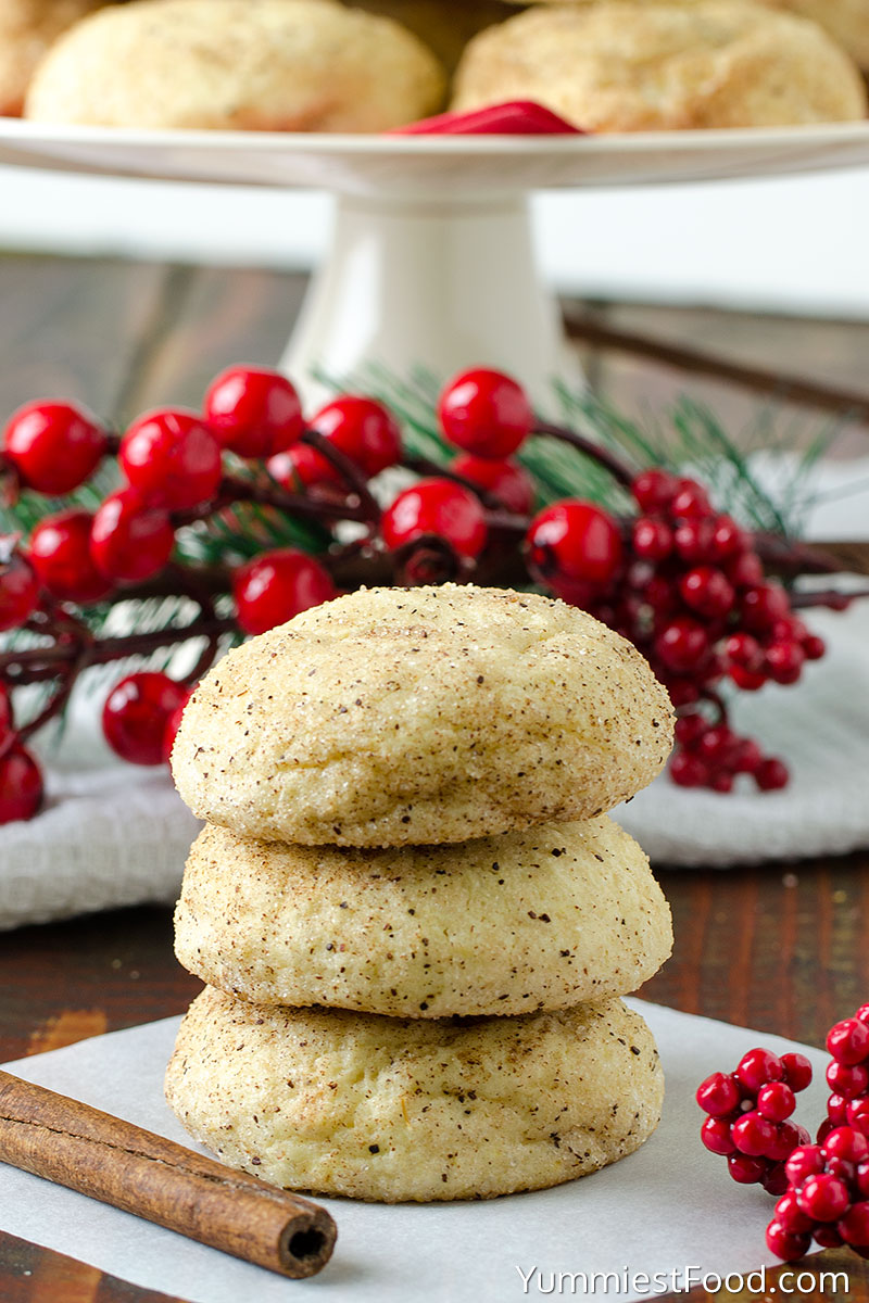 Easy Cream Cheese Cinnamon Christmas Cookies Recipe From Yummiest Food Cookbook