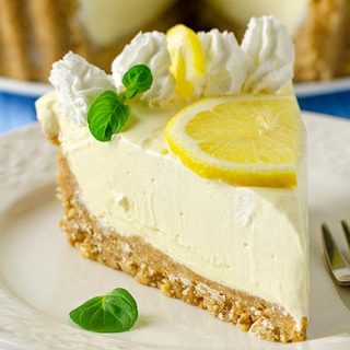 No Bake Lemon Cream Pie Recipe - Featured Image
