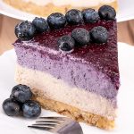 No Bake Blueberry Cheesecake - Featured Image