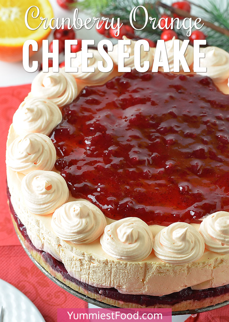 Cranberry Orange Cheesecake Recipe