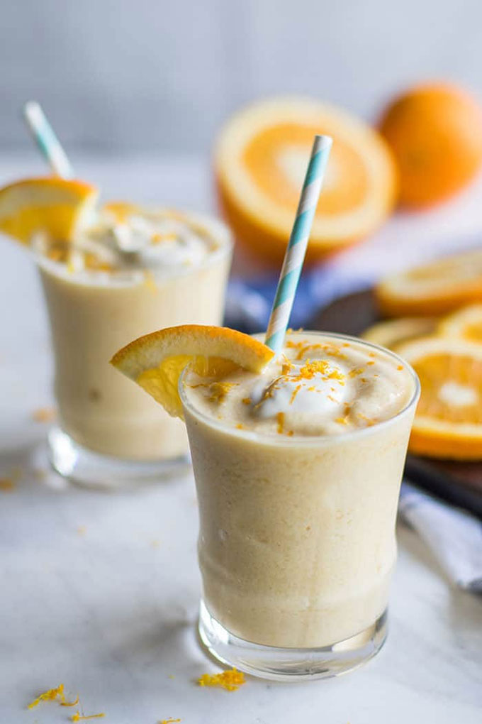 Vegan Orange Julius Smoothie