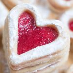 Valentines Vanilla Shortbread Cookies - Featured Image