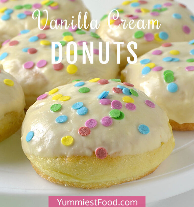 Vanilla Cream Donuts Recipe From Yummiest Food Cookbook