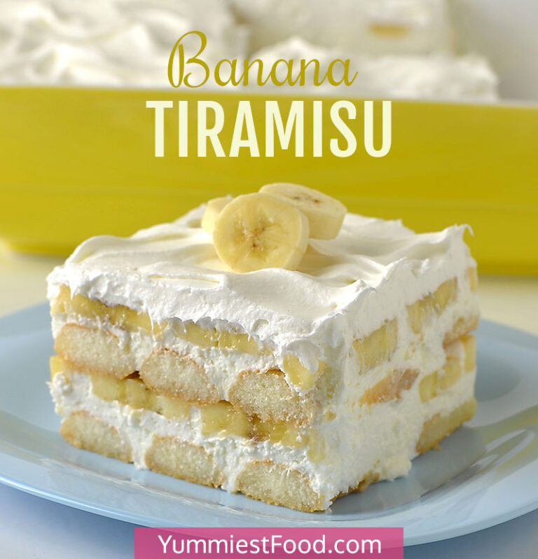 Banana Tiramisu – Recipe from Yummiest Food Cookbook