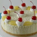 Piña Colada Cheesecake Recipe - Featured Image