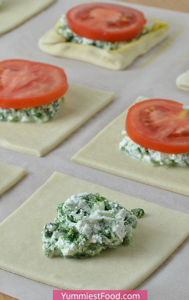 Spinach and Feta Galettes Recipe from Yummiest Food Cookbook