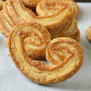 Palmier Cookies Recipe - Featured Image