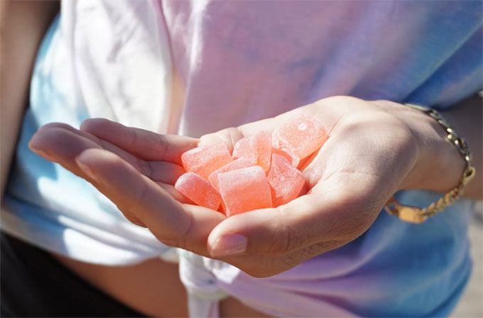 CBD gummies package 