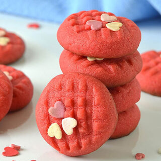 Valentineˈs Whipped Shortbread Cookies - Featured Image