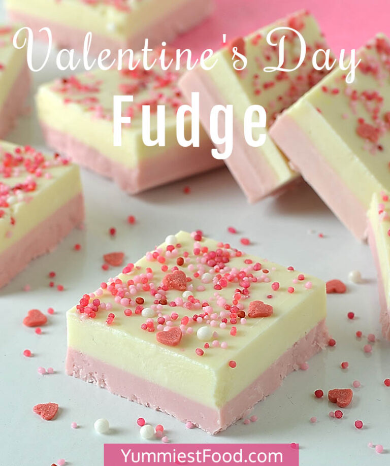 Valentineˈs Day Fudge – Recipe from Yummiest Food Cookbook