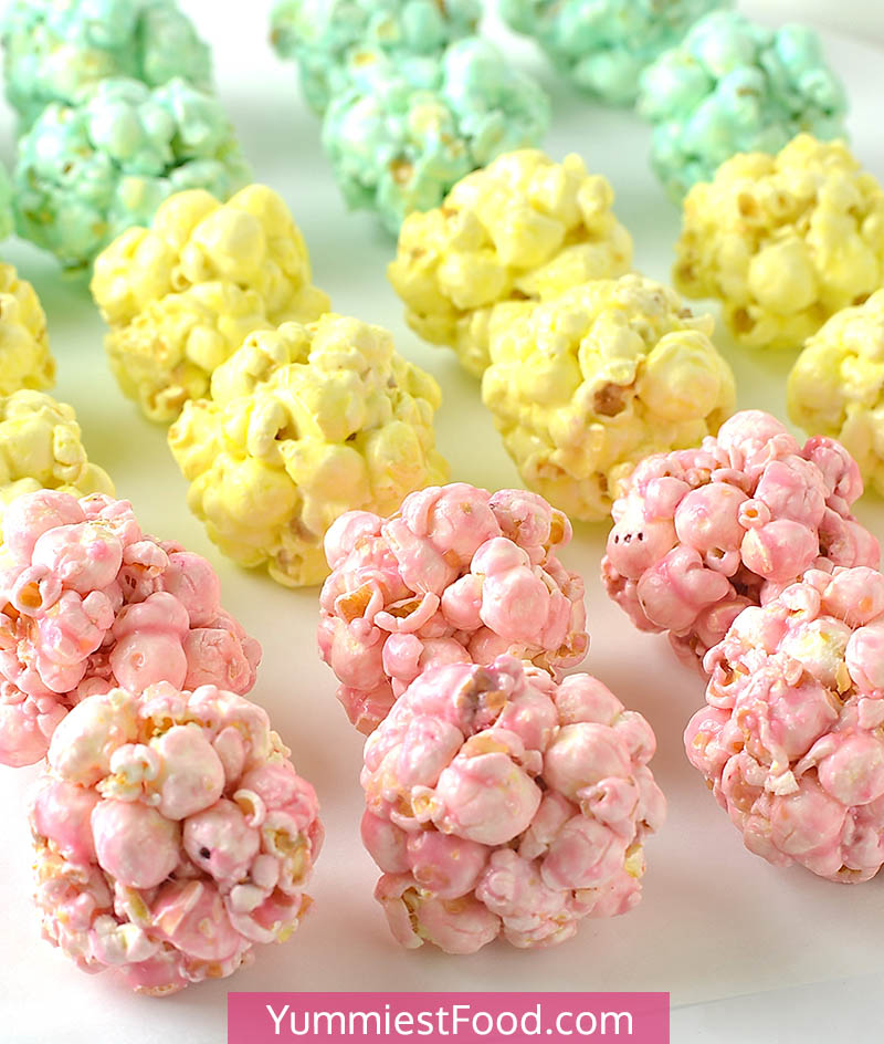 Easter Popcorn Balls
