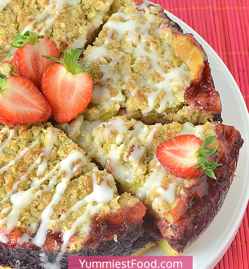 Strawberry Coffee Cake