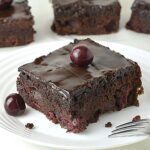 Chocolate Cherry Cake Recipe - Featured Image