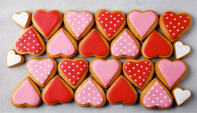 valentines cookies