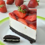 Strawberry Jello Cheesecake Recipe - Featured Image