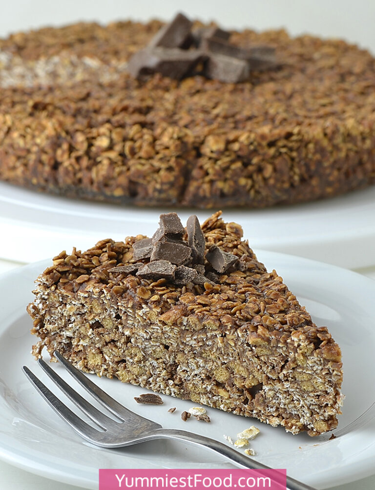 Chocolate Oatmeal Cake Recipe from Yummiest Food Cookbook